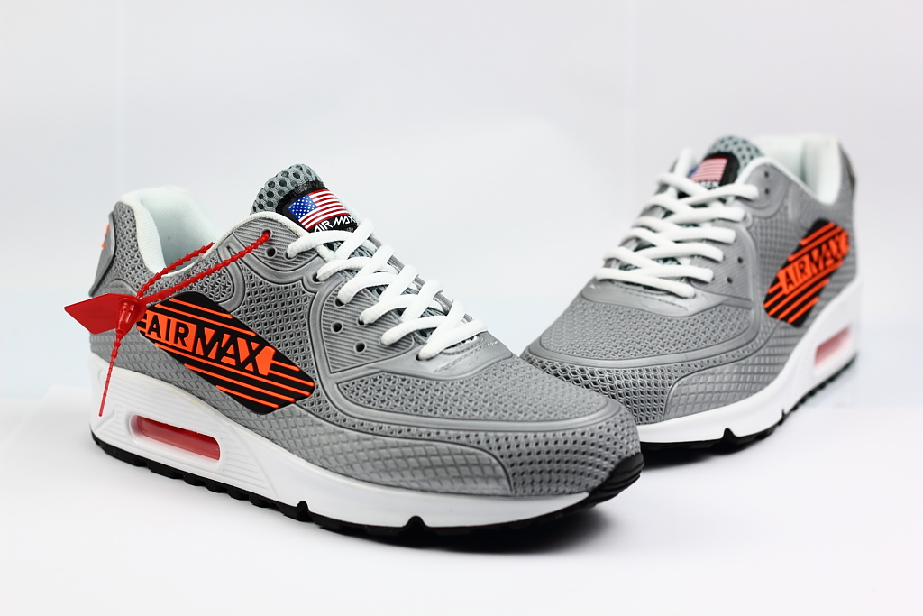 Supreme Nike Air Max 90 Nano Drop Plastic Grey Red Shoes